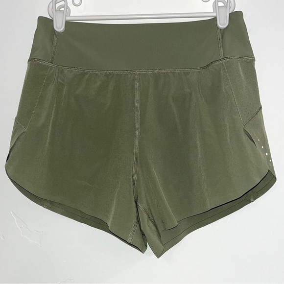 Olive Green Athleta Shorts - Picture 1 of 2